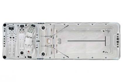 Плавательный спа бассейн Passion Spas Sport Swimspa Energy Deep (рис.2)